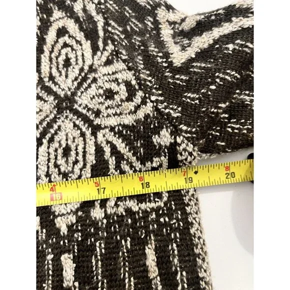 FREE PEOPLE KAI TASSEL HOODED CARDIGAN XS BOHO RUSTIC INDIE COTTAGECORE - Picture 8 of 9